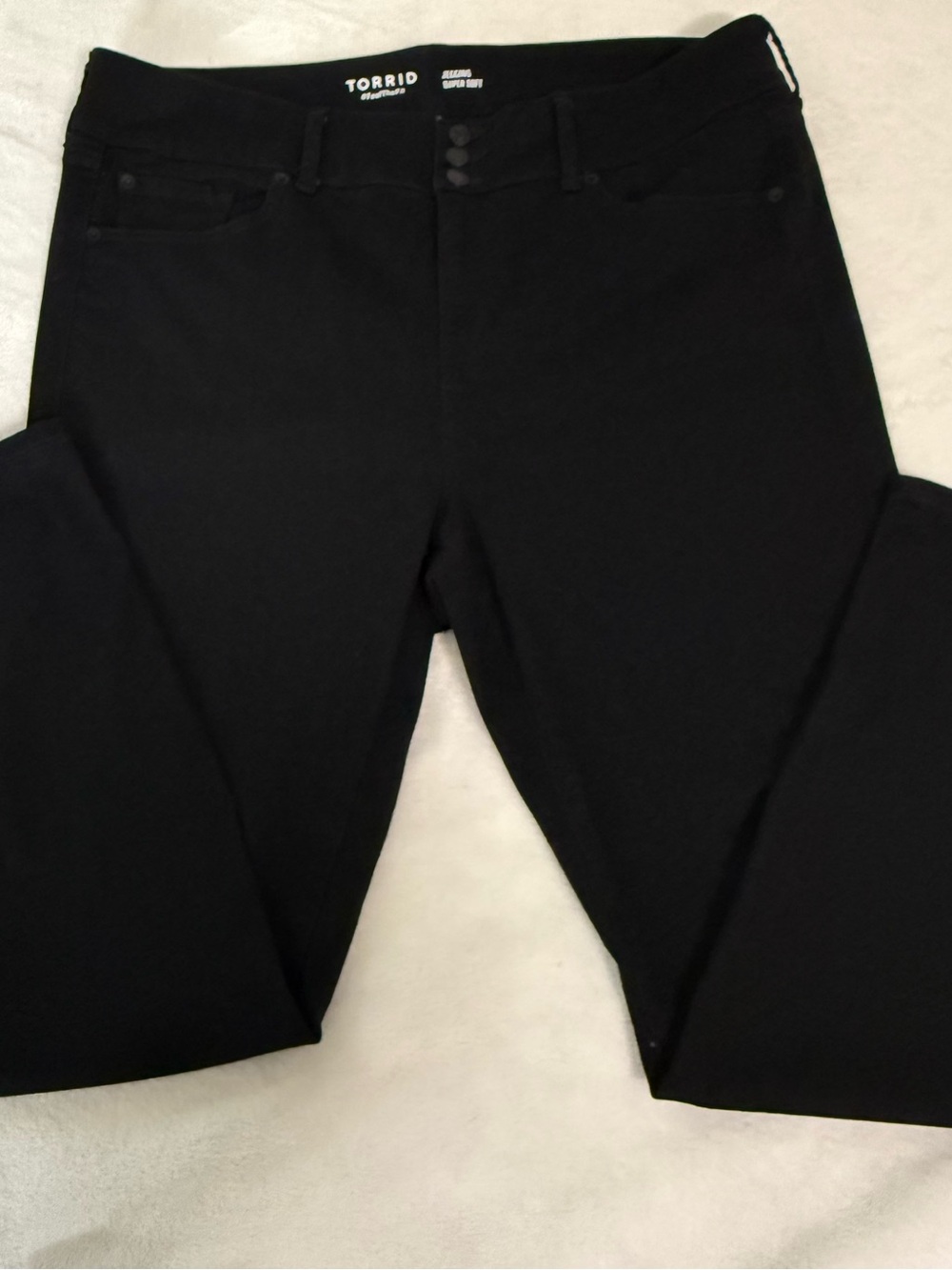 Torrid Jegging Super Soft Black Jeans Women’s Plus Size 20R Skinny Stretch